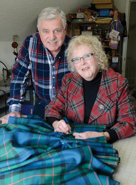 Couple keeps to Scottish traditions