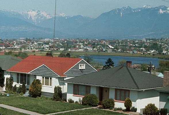 Trout Lake Cedar Cottage circa 1960. Photo: City of Vancouver Archives, COV-S511-: CVA 780-130