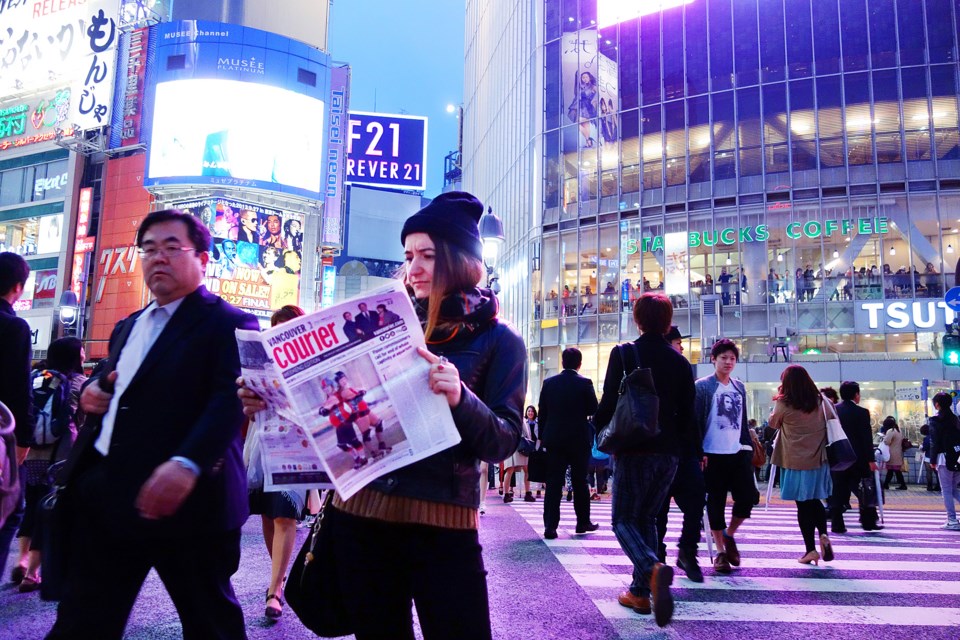 Janine Jurji in Tokyo, Japan