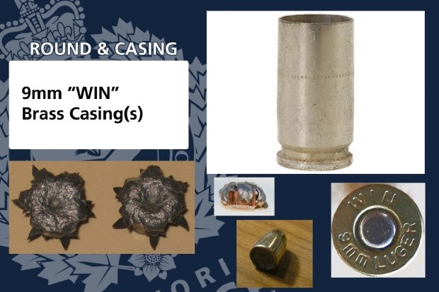 Victoria police - brass rounds