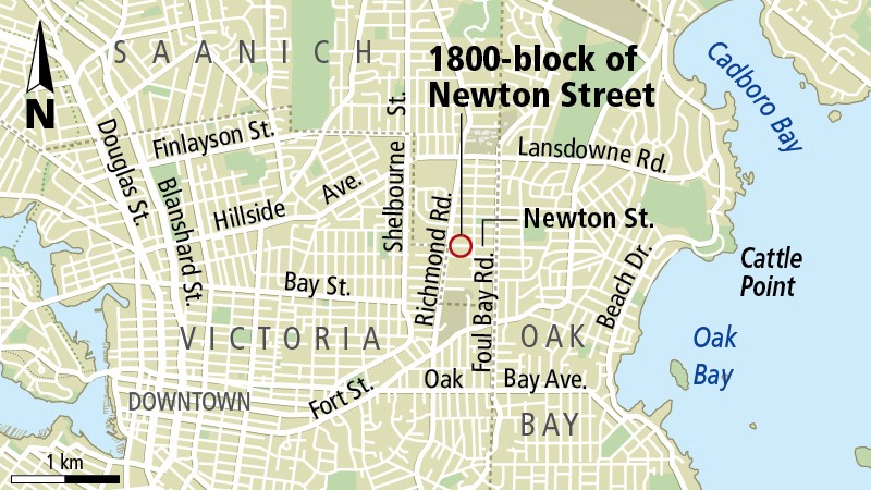 1800-block of Newton Street