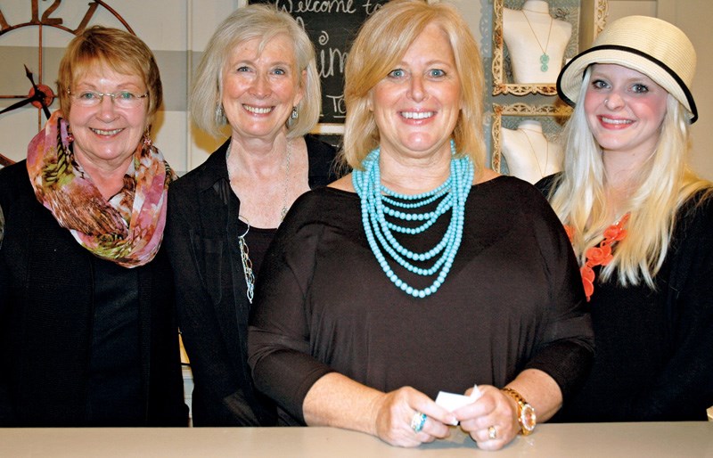 From Whimsy: Bernice Duffy, Karen Lunty, Jacquie MacIntosh and Megan MacIntosh.