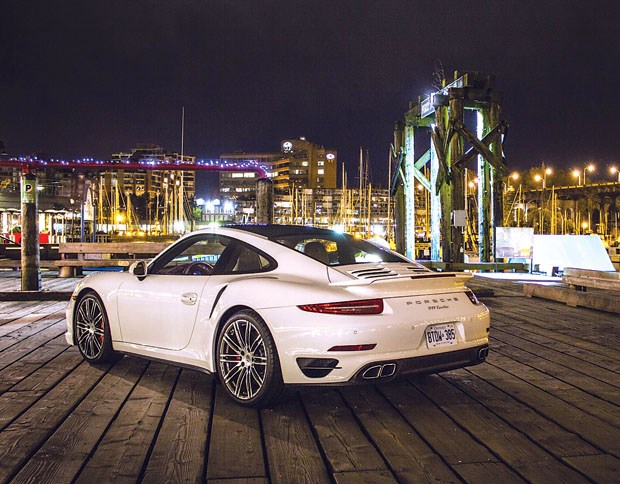 There are some little touches, such as the widened rear end, that mark the Turbo as a top-of-the-line model but, as is usually the case with Porsche, there's a strong resemblance to all other trim levels and the generations that have come before.