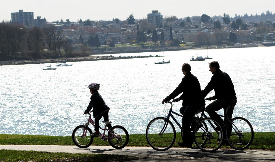 cycling family