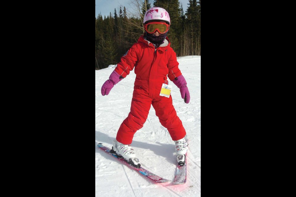 Five-year-old Payton Sinclair is ready to take on the slopes at Purden mountain.
Feb 06, 2012
Citizen photo by David Mah