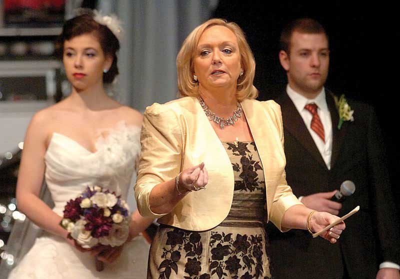 Keynote speaker Jane Dayus-Hinch of Slice television's Wedding SOS, speaks on tips to make a great wedding day. Models Karissa Polsom and Owen Selkirk showed proper hand placement with the bouquet and proper boutonniere pinning technique.
Jan 09, 2011
Citizen photo by David Mah