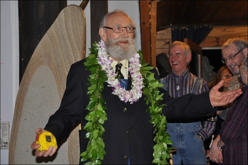 Thor Froslev addresses his guests.