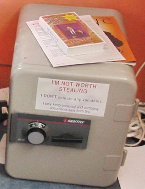 stolen safe