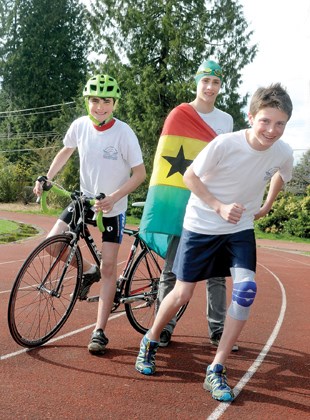 Teens team up for Ghana