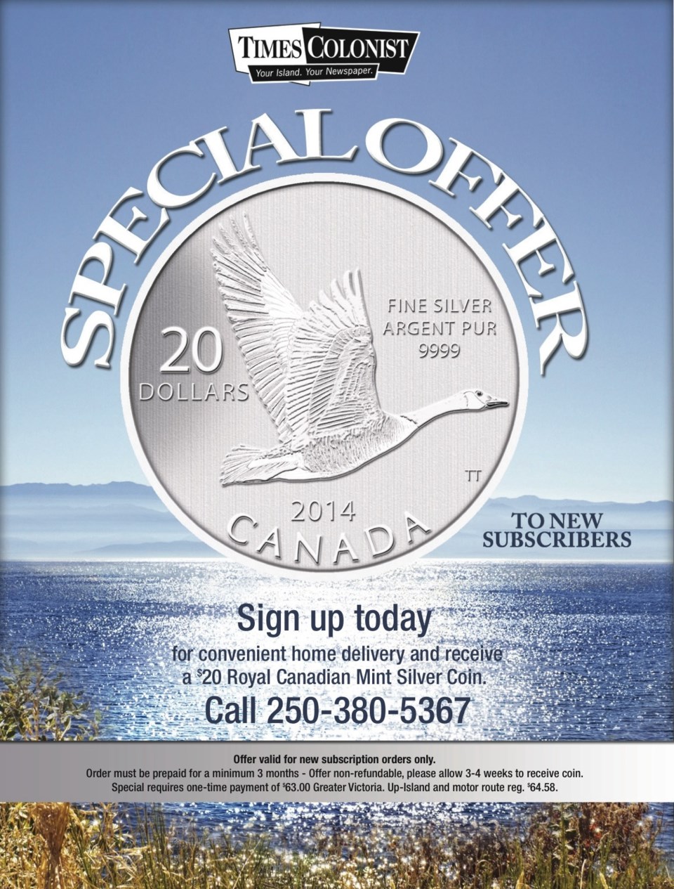 Silver coin offer