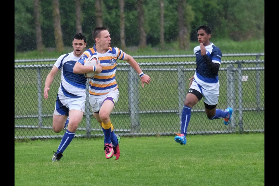 Bby North vs Moscrop in BNW AAA high school rugby at bby lake fields - east