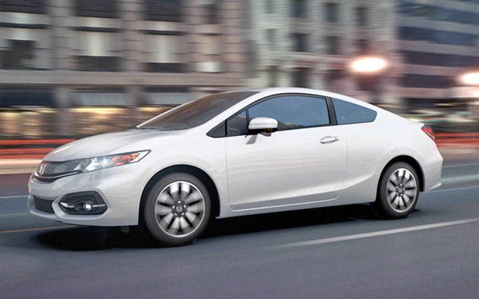 2014 Honda Civic Coupe.