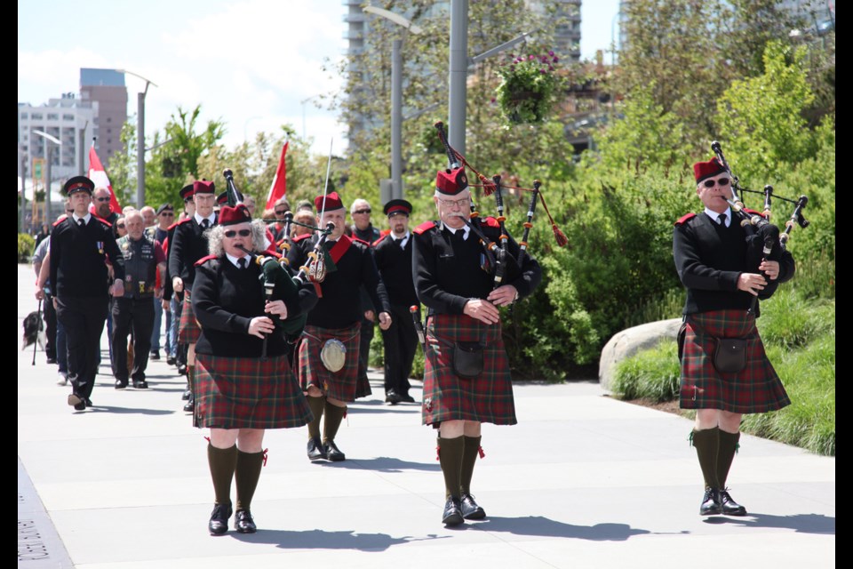 05-17-2014
Maple Leaf Forever tree ceremony at Litton Square.
photo Jason Lang