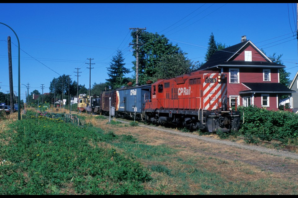 Before the service came to an end in 2001, the Molson Brewery was Canadian Pacific’s only customer along the Arbutus Corridor rail line. Photograph by: Abe Van Oeveren