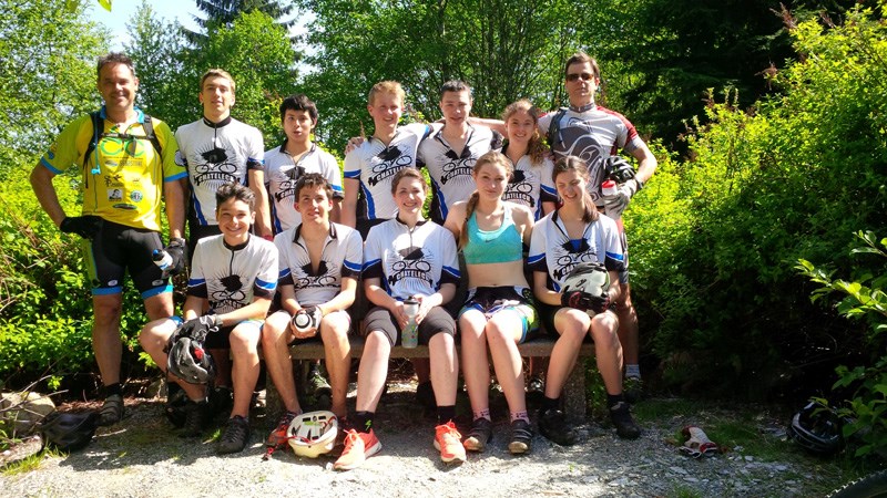 The Chatelech mountain bike team had a strong finish to their high school season with the senior boys and senior girls both finishing second at the North Shore Championships.
