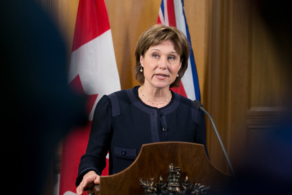 Premier Christy Clark told the legislature today she accepts the recommendations