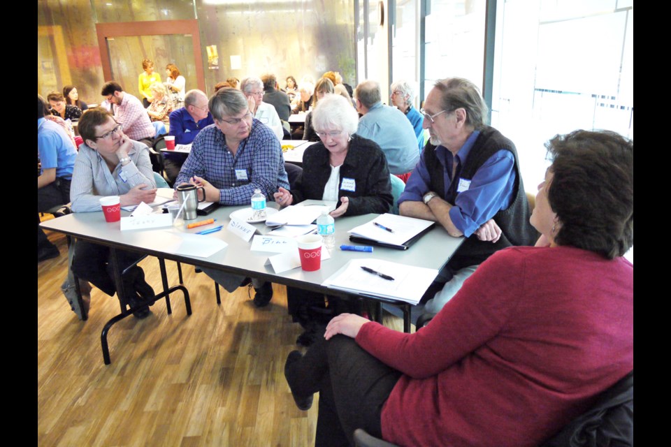 Seniors and doctors discuss advance care planning during an innovative pilot workshop hosted by the Fraser Northwest Division of Family Practice in New Westminster recently.