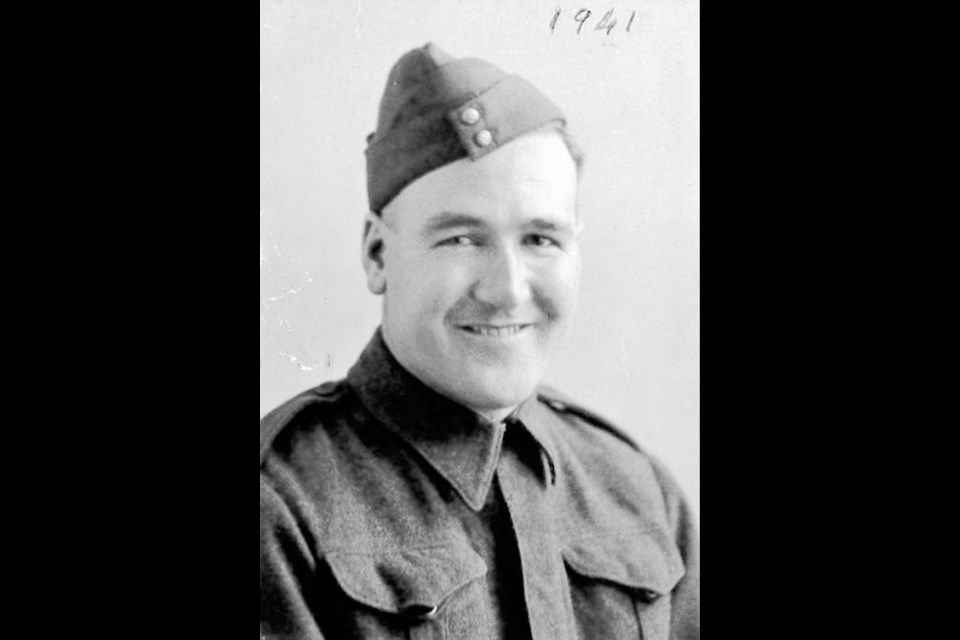 Earl Clark in uniform in 1941.