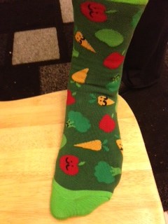 Veggie sock pic