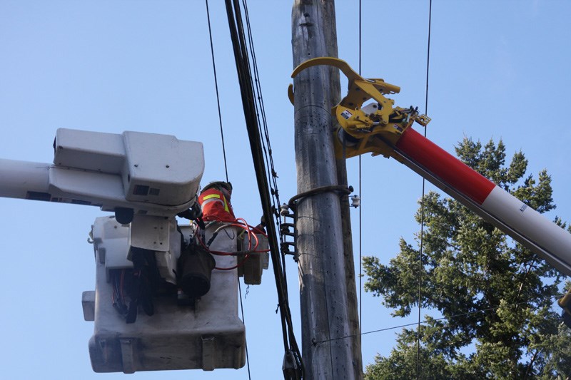 Hydro poles