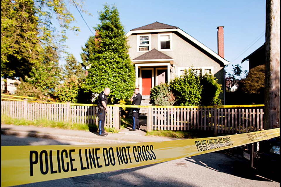 New Westminster police were on scene of a domestic incident on Sunday at Brantford Street between Sixth and Seventh streets in Uptown. A 42-year-old is facing multiple assault charges stemming from the incident.