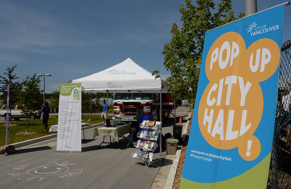 pop-up city hall