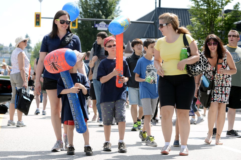 30th anniversary Hats Off Day in Burnaby Heights