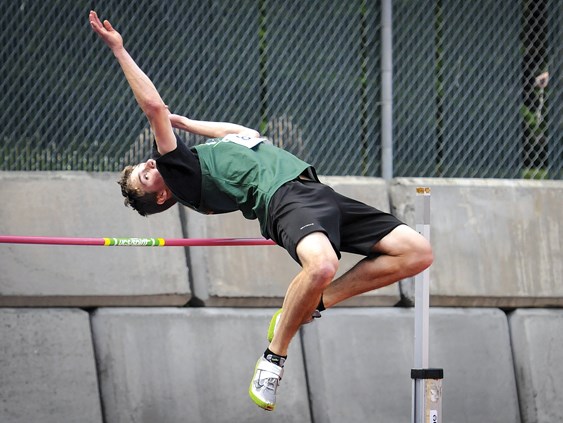 Argyle's James Elson won silver in high jump and gold in triple jump at the high school provincial championships.