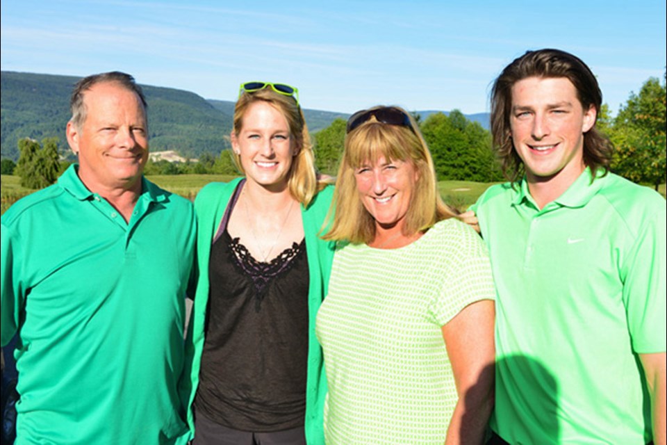 The Richey family, friends and supporters came out to the inaugural Connor Richey Memorial Golf Tournament held June 7 at the Sechelt Golf and Country Club.