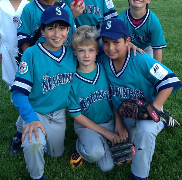Little League triple play