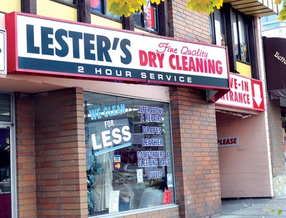 dry cleaning