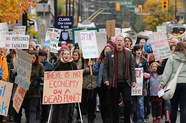 Enbridge pipeline protest