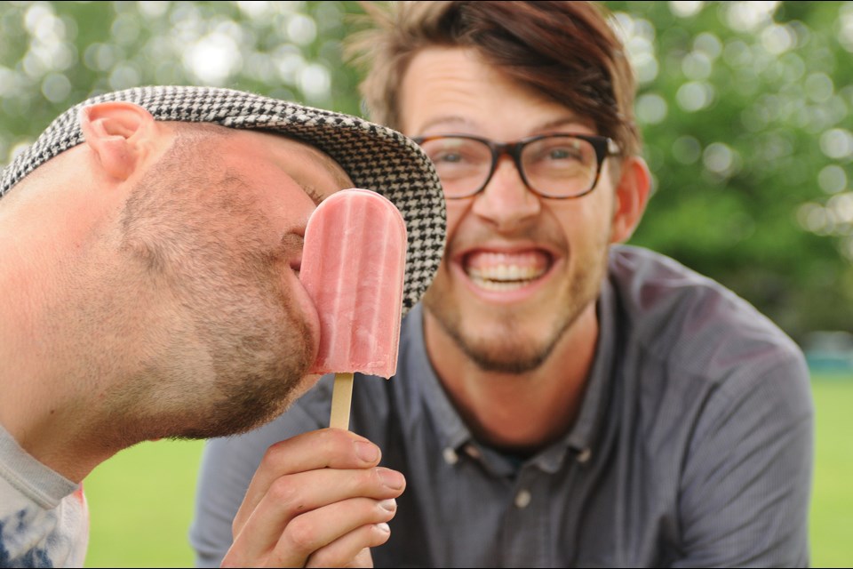 Johnny Wikkerink’s mobile popsicle stand is so popular strangers will interrupt photo shoots for a taste.