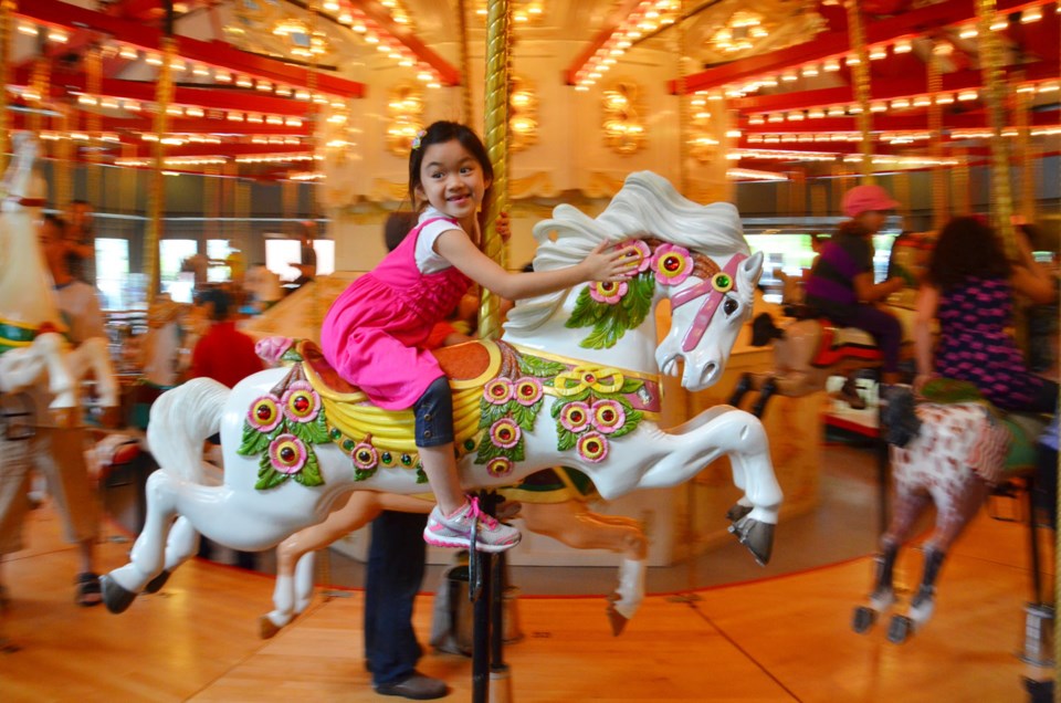 burnaby Village Museum, carousel