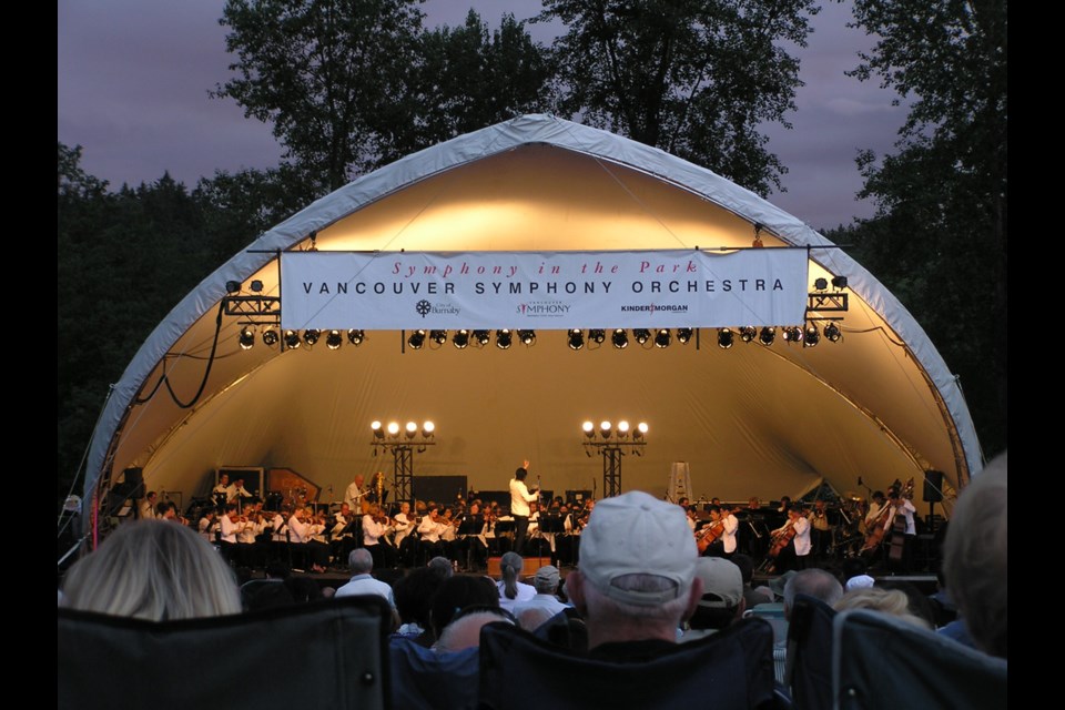 The Vancouver Symphony Orchestra returns to Deer Lake for its popular Symphony in the Park concert on July 13.