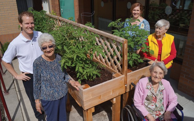 Seniors garden