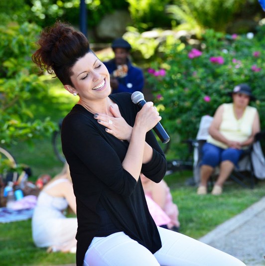 Katherine Penfold offered a crowd-pleasing performance in Winegarden Park on Sunday, June 22, part of this year’s Gibsons Landing Jazz Festival. See more photos and video in our online galleries.