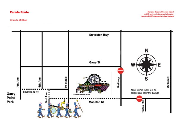 parade map