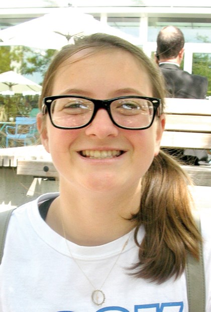 Lili King, North Vancouver “Me and my parents go to the festival at Lonsdale Quay and watch the fireworks.”