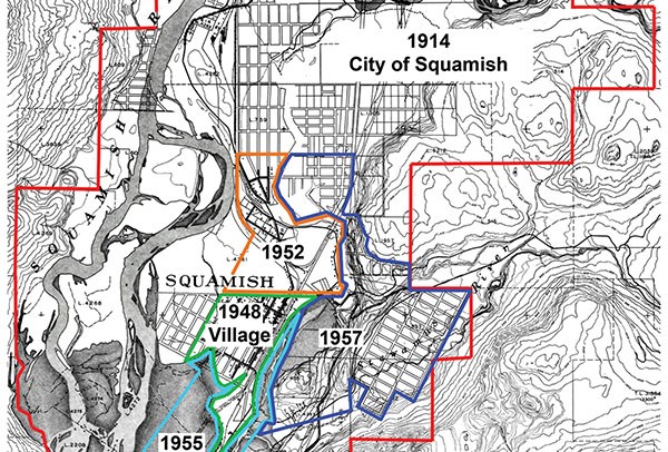 Map illustration courtesy of B.C. Archives