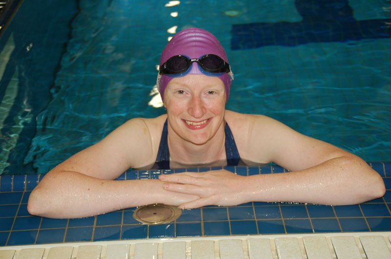 Swimmer Christel Jensen is off to the national Special Olympic’s Games next week at the University of British Columbia.