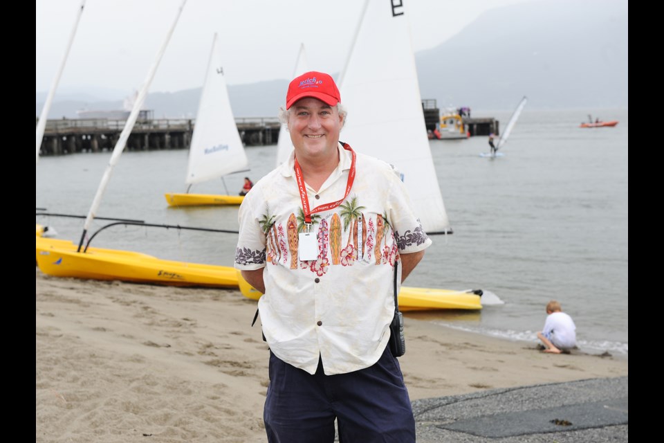 Jericho Sailing Centre general manager Mike Cotter welcomed members and visitors alike to celebrate the Centre’s 40th anniversary last Saturday. Photograph by: Rebecca Blissett