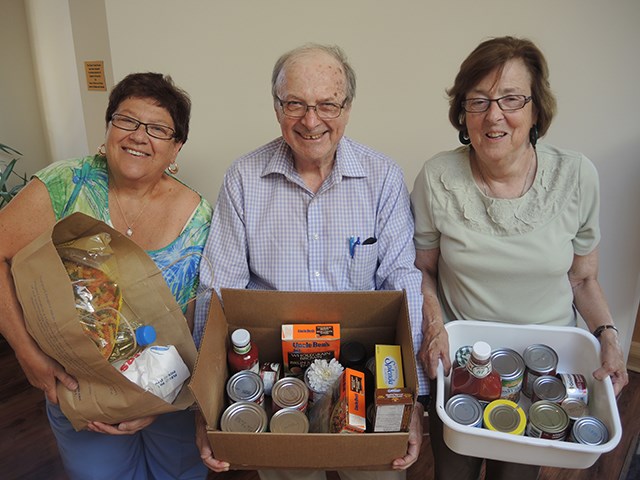 Mult-faith food drive