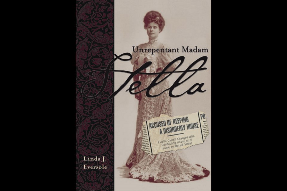 Here is the cover of the book Stella: Unrepentant Madam, by Linda J. Eversole