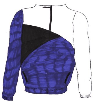 sweater sketch