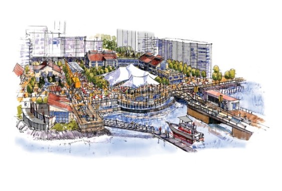 The Shipyards as it will look of the City of North Vancouver follows through on the vision developed by its hired consultant, who took more than 1,000 pieces of input from the public.