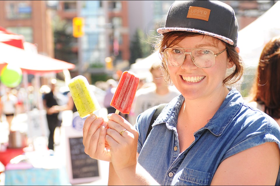 Nice Pops’ Melissa Hogg keeps things cool at the Yaletown Farmers Market