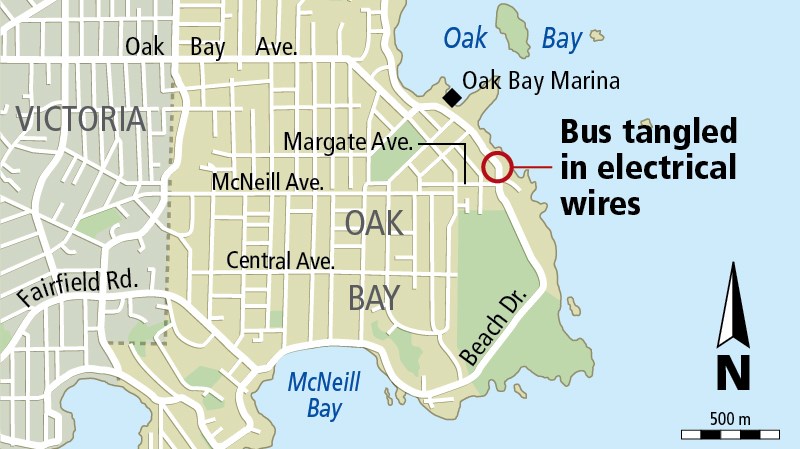 MAP-Bus tangled in electrical wires