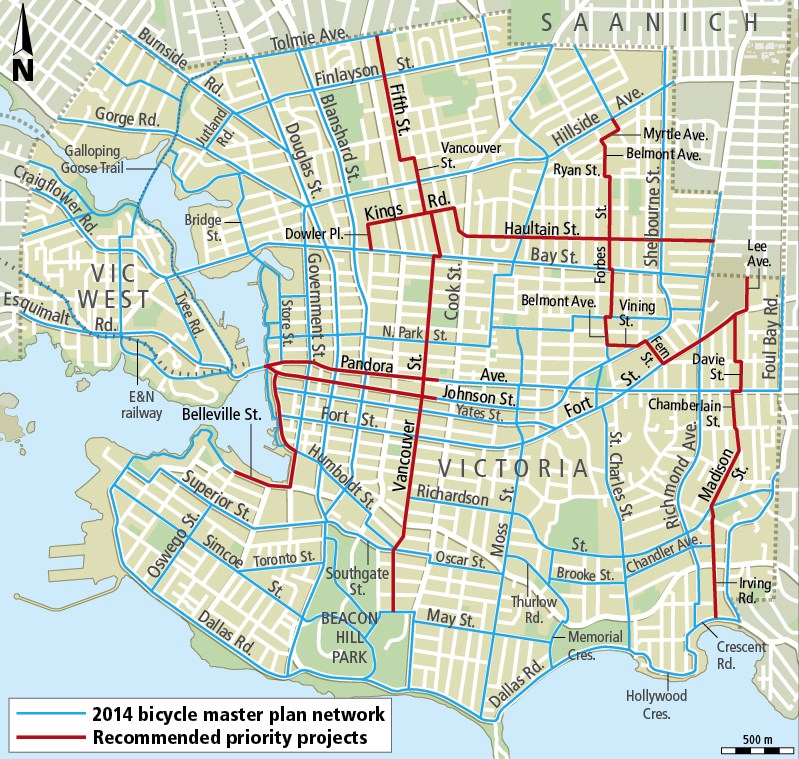 Victoria cycling master plan