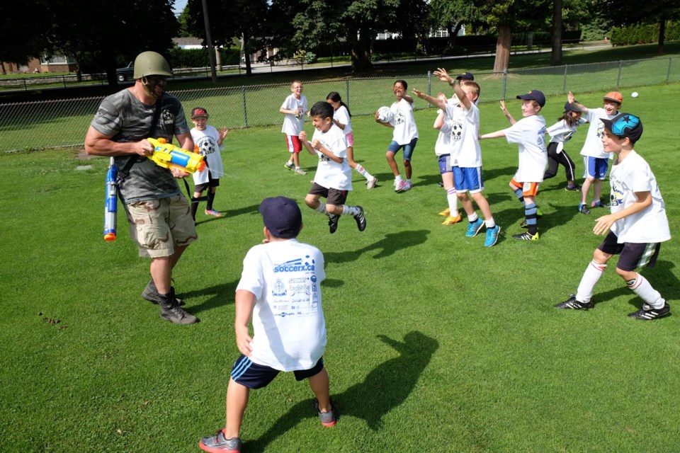 NWPD Soccer School